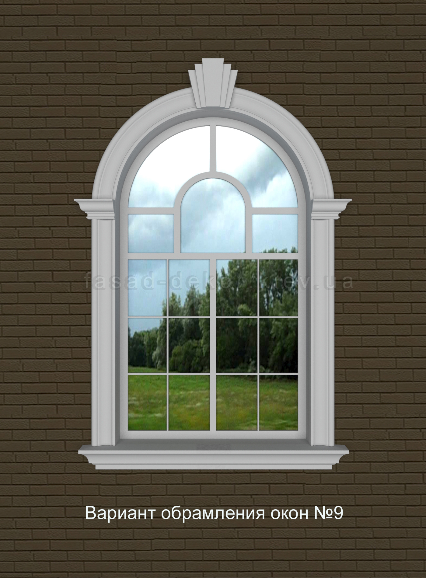 Оконное обрамление К 9